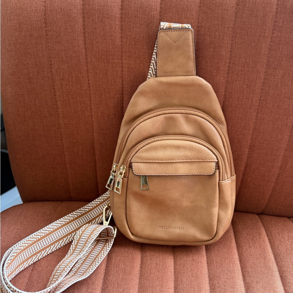 Tan Sling Bag for Women
